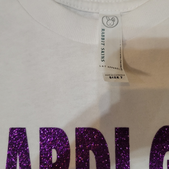 Kids White Mardi Gras T-Shirt - Picture 8 of 10